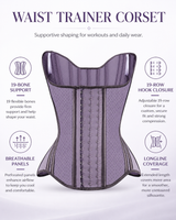 Women’s Latex Waist Trainer Corset