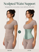 Women’s Waist Trainer Corset with Built-In Boning