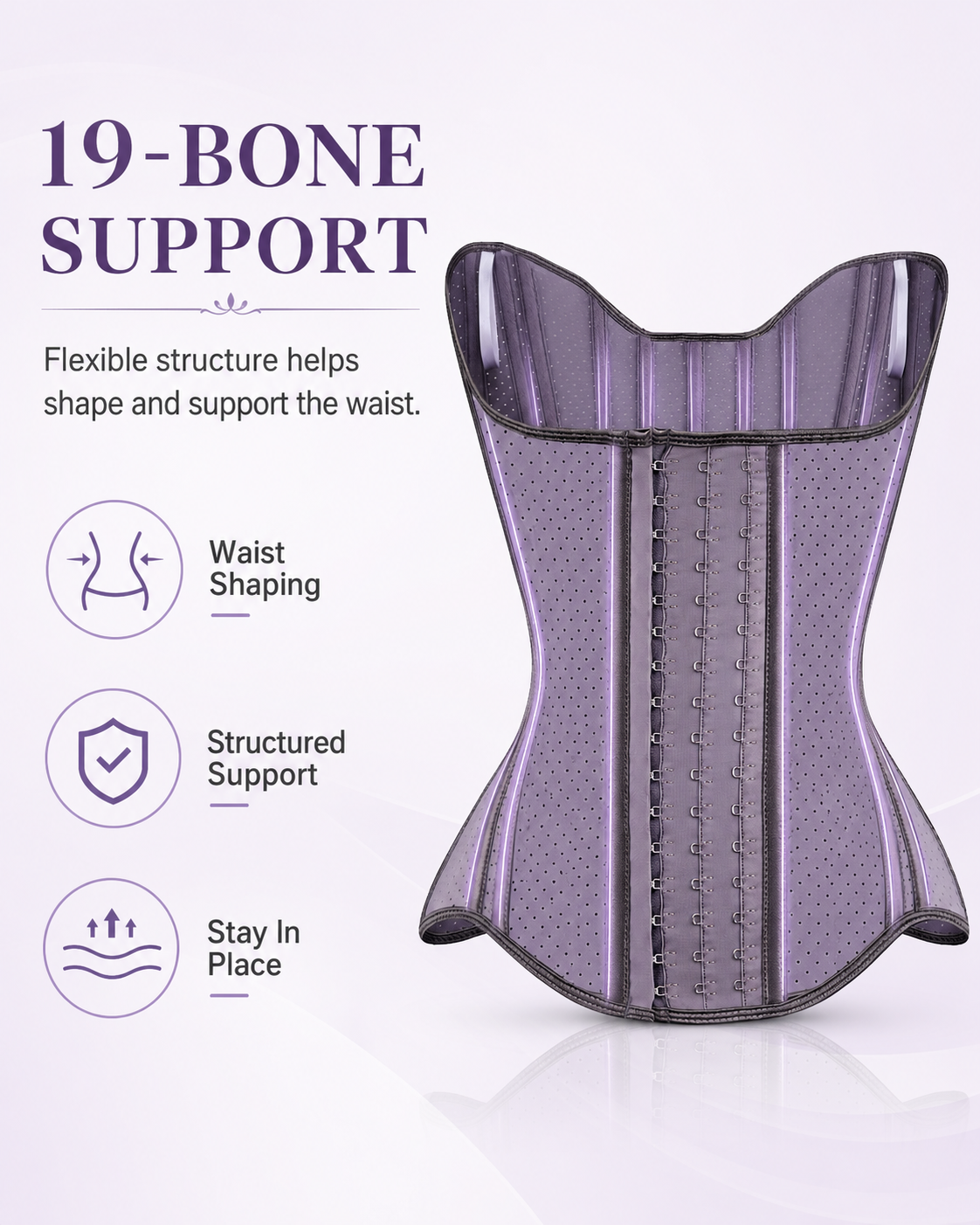 Women’s Latex Waist Trainer Corset