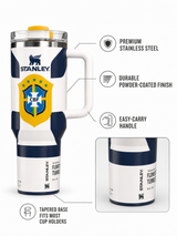 stanley world cup 2026 Brazil Tumbler With Handle