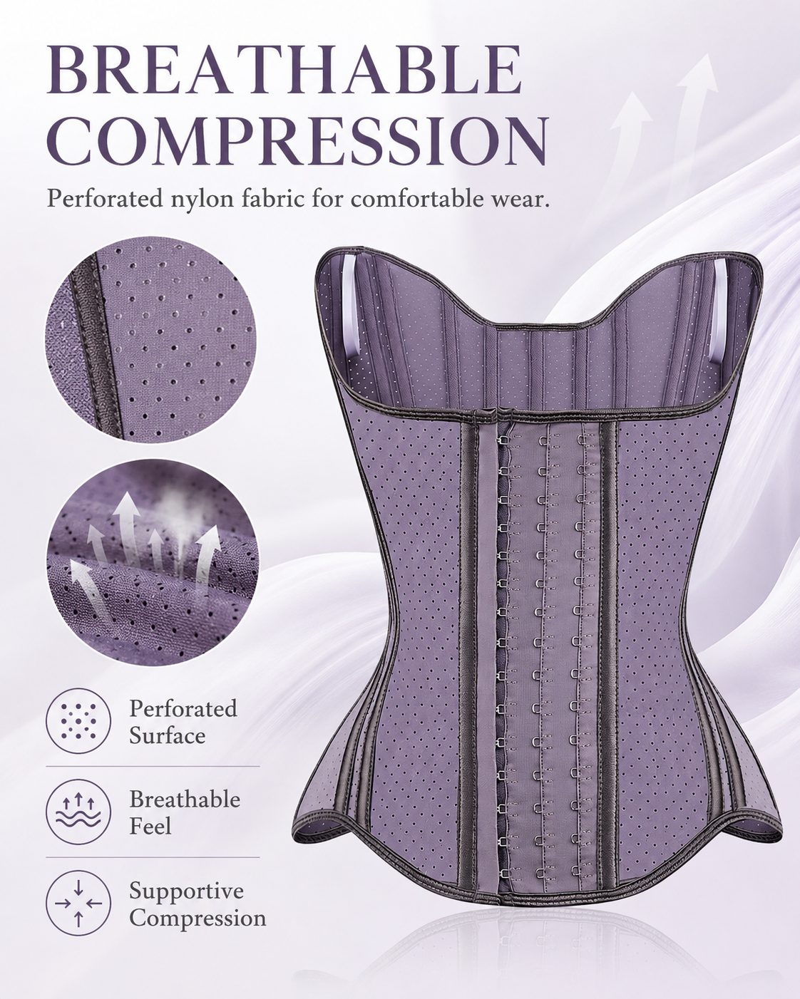 Women’s Latex Waist Trainer Corset