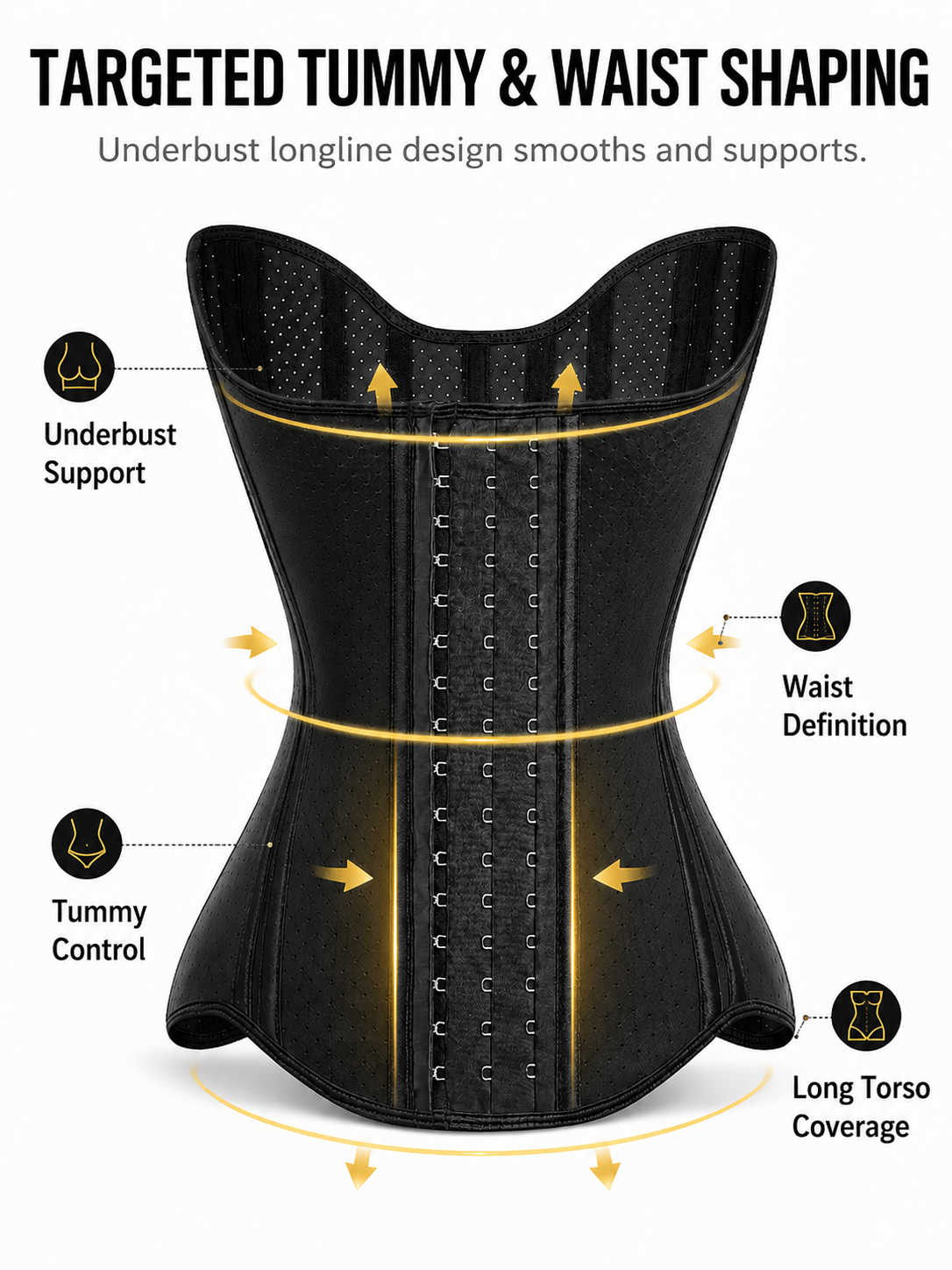 Women’s Latex Waist Trainer Corset