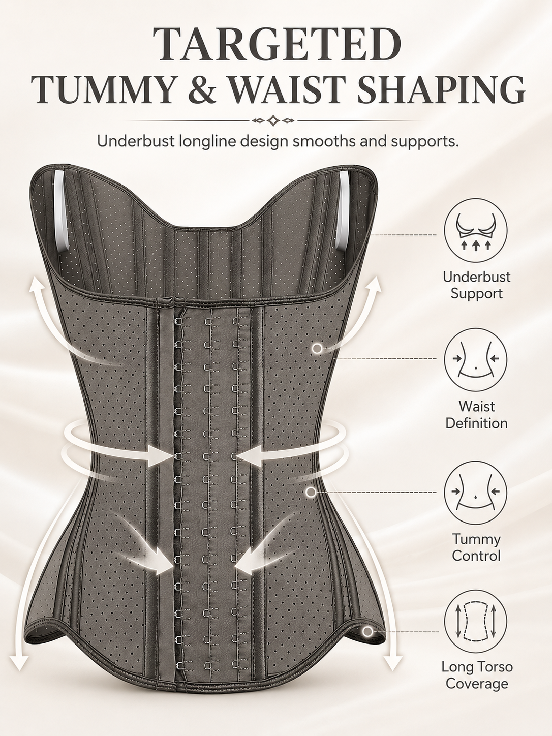 Women’s Latex Waist Trainer Corset