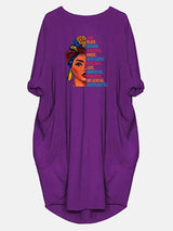 graphic print t-shirt dress - View 7 | Lwiis