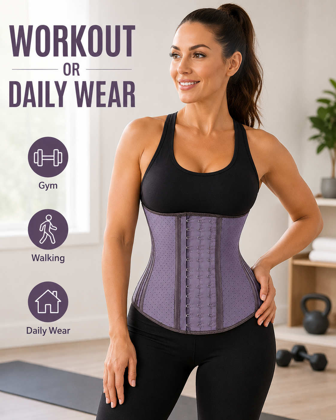 Women’s Latex Waist Trainer Corset