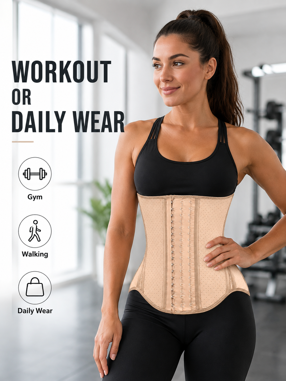 Women’s Latex Waist Trainer Corset