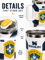 stanley world cup 2026 Brazil Tumbler With Handle