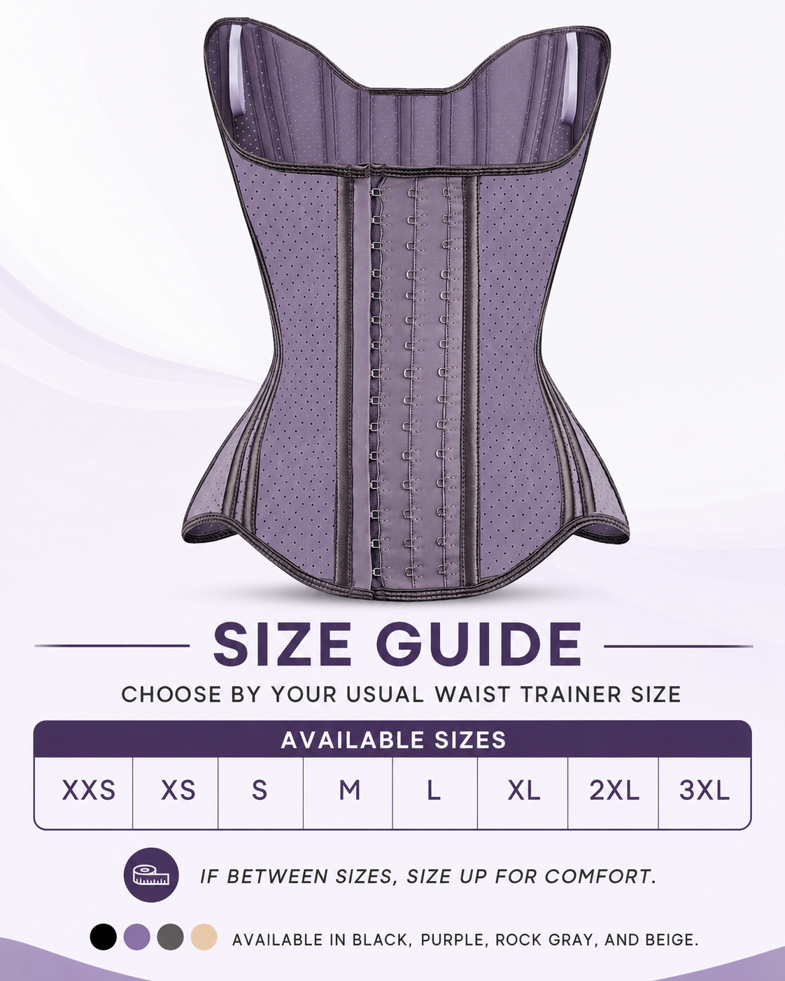 Women’s Latex Waist Trainer Corset