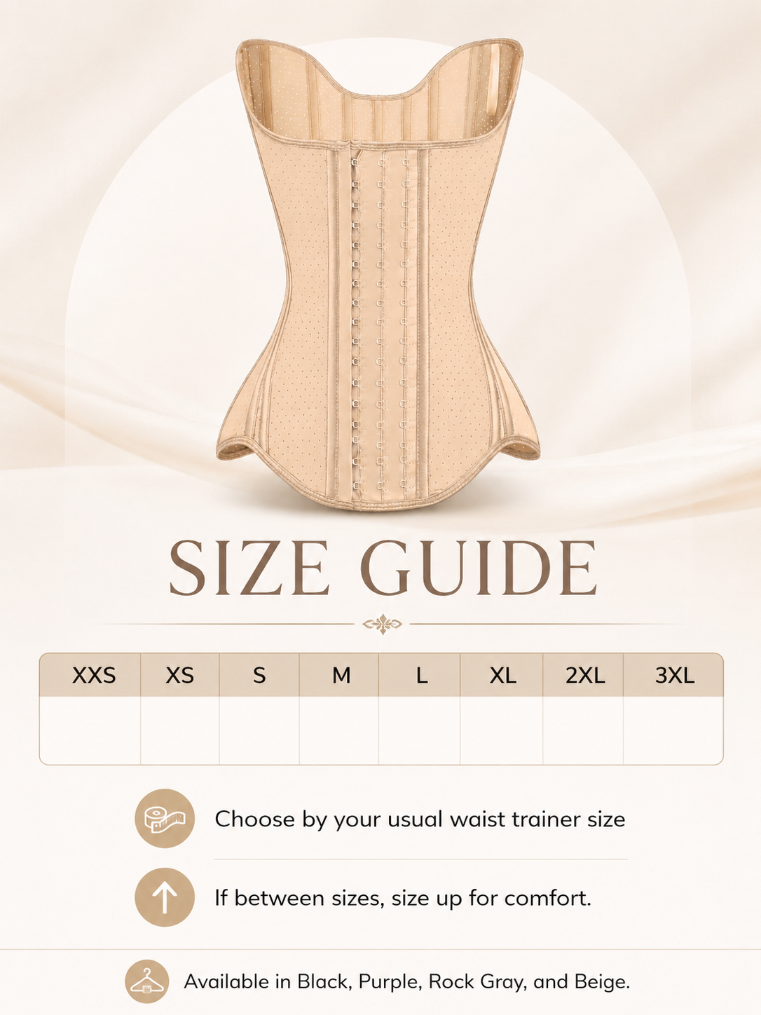 Women’s Latex Waist Trainer Corset