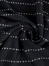 Elegant long sleeve rhinestone party dress - View 7 | Lwiis