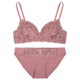 Sexy Pattern Lingerie Lace Set