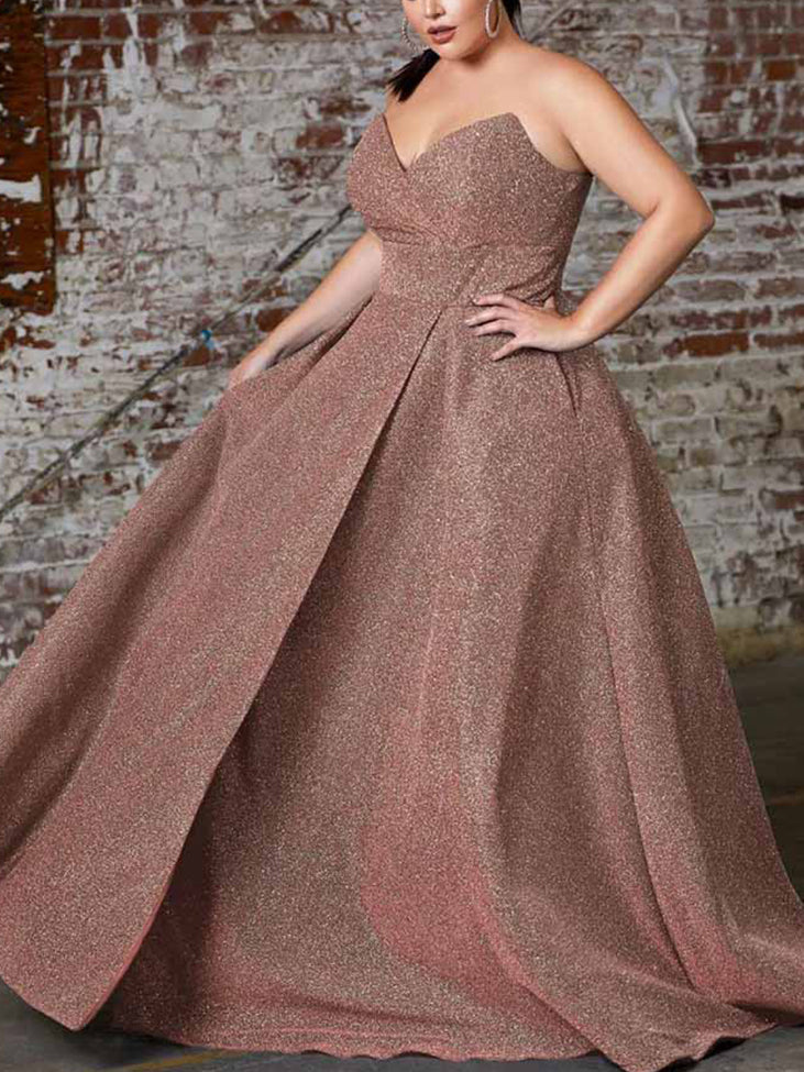 Elegant V Neck Maxi Dress with High Slit - View 6 | Lwiis