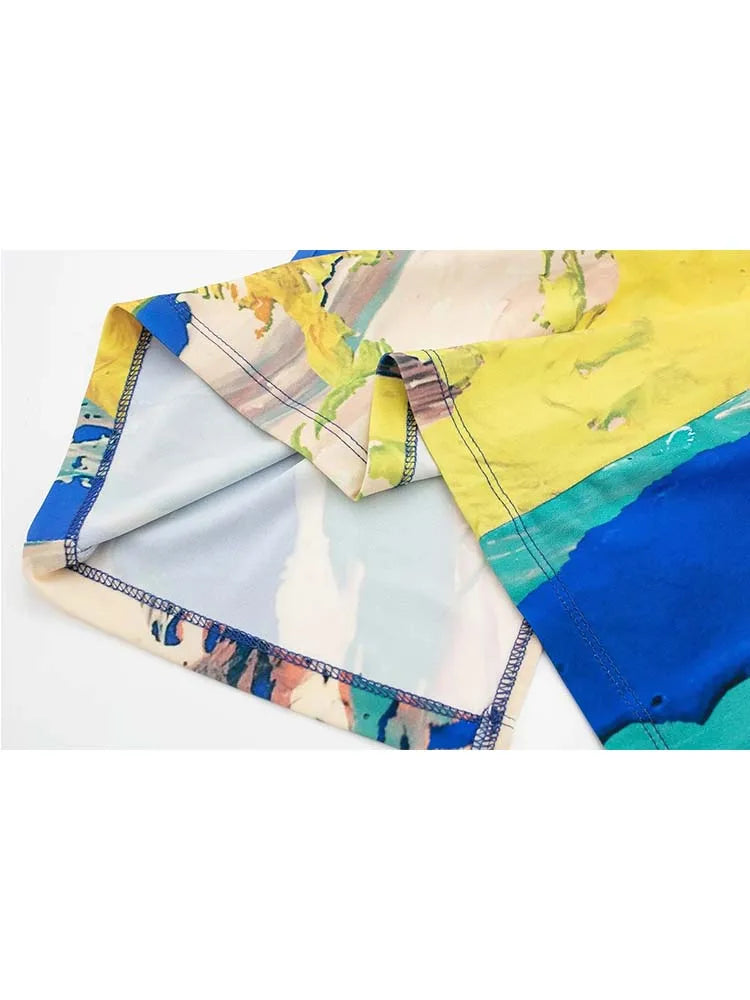 detail of dress hem