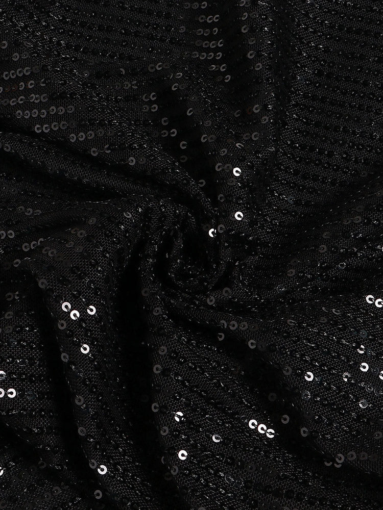 Elegant sequined mermaid maxi dress - View 23 | Lwiis
