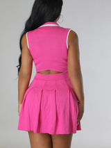 Fit and flare knit mini dress - View 14 | Lwiis