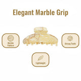 Product features: Marble pattern, strong teeth, lightweight