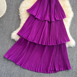 Off-the-shoulder ruffle maxi dress - View 10 | Lwiis