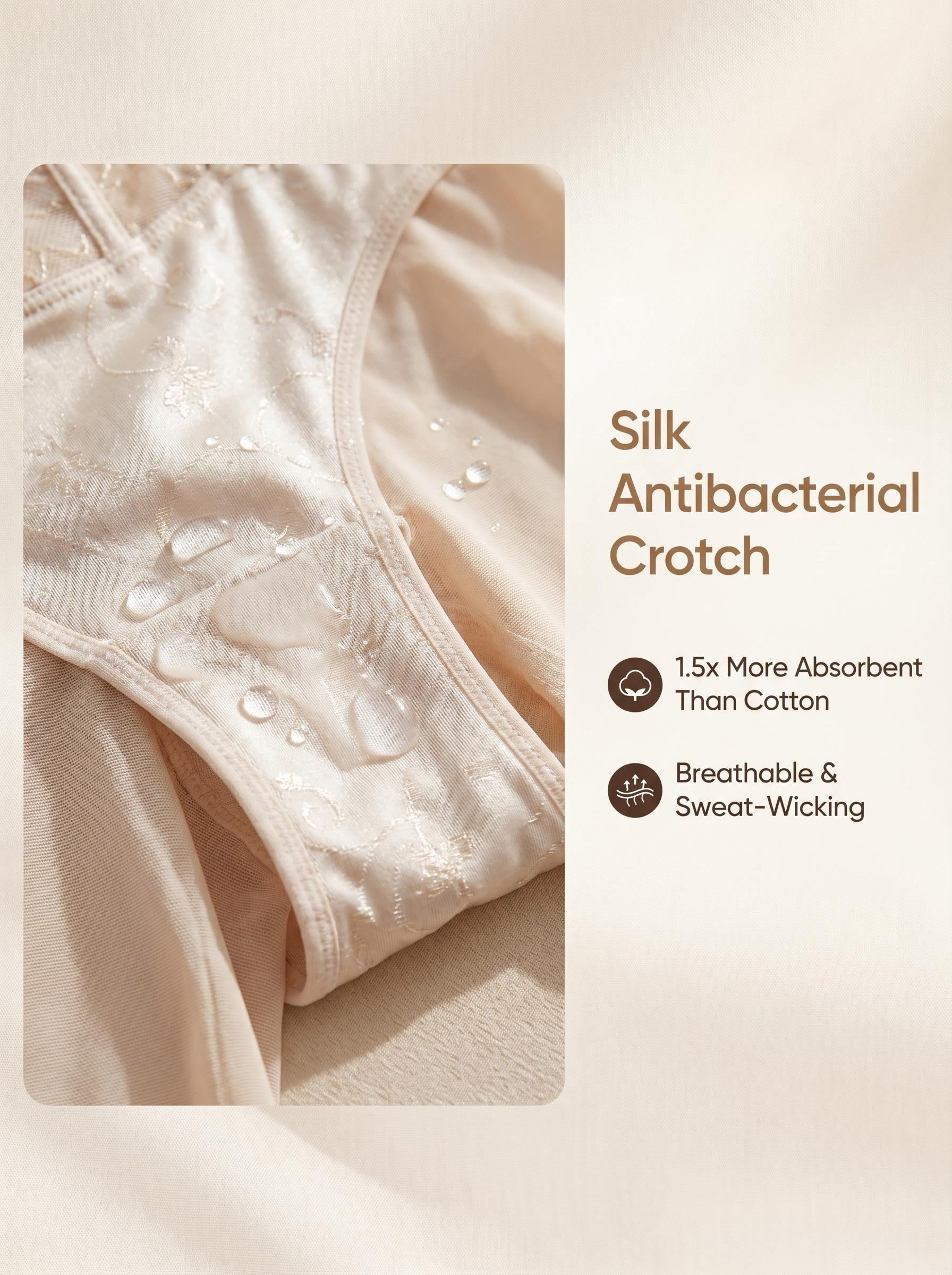 Women's seamless tummy control bodysuit with lace accents - View 11 | Lwiis