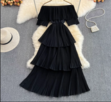 Off-the-shoulder ruffle maxi dress - View 11 | Lwiis