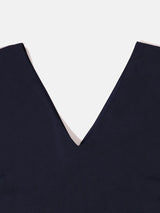 Sparkle Mesh V-Neck Midi Dress - View 8 | Lwiis