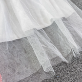 A-line maxi dress with spaghetti straps and gradient color - View 7 | Lwiis