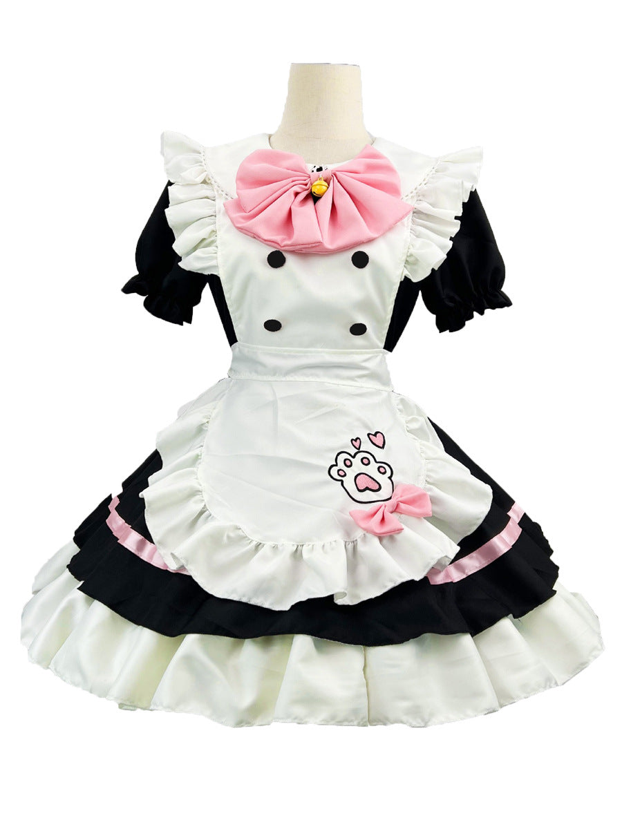 Cute Cat Maid Dress Cosplay Costume - View 7 | Lwiis