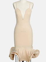 Spaghetti Strap Flare Dress - View 11 | Lwiis