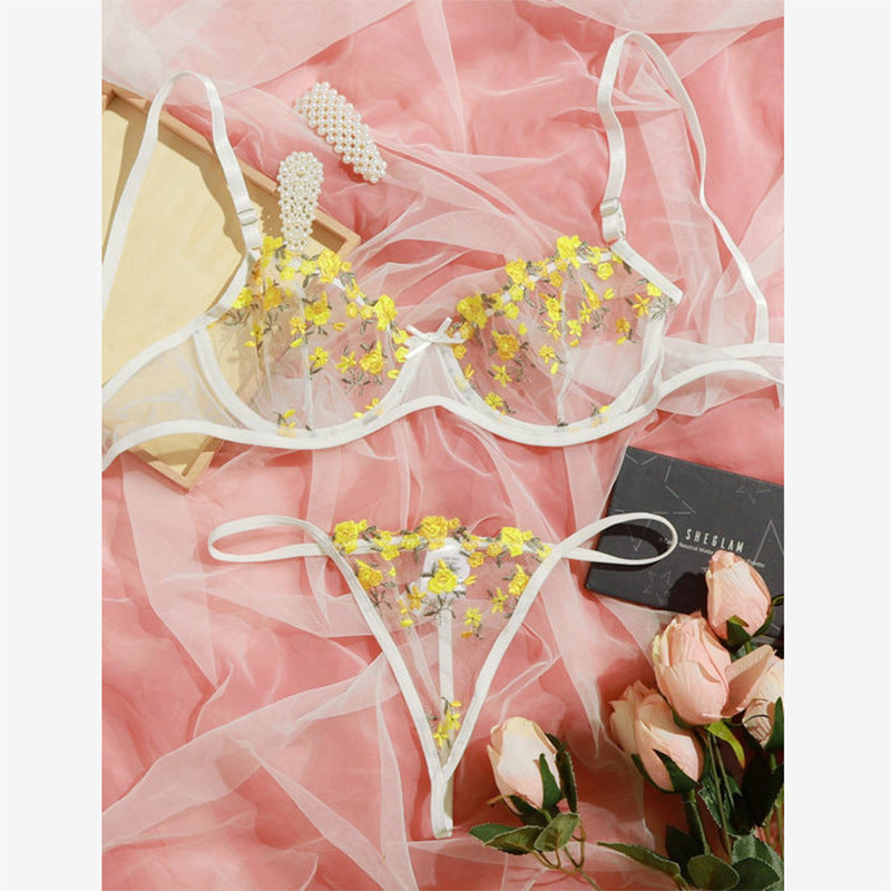 Sexy Floral Lace Lingerie Sets - Sexyzara