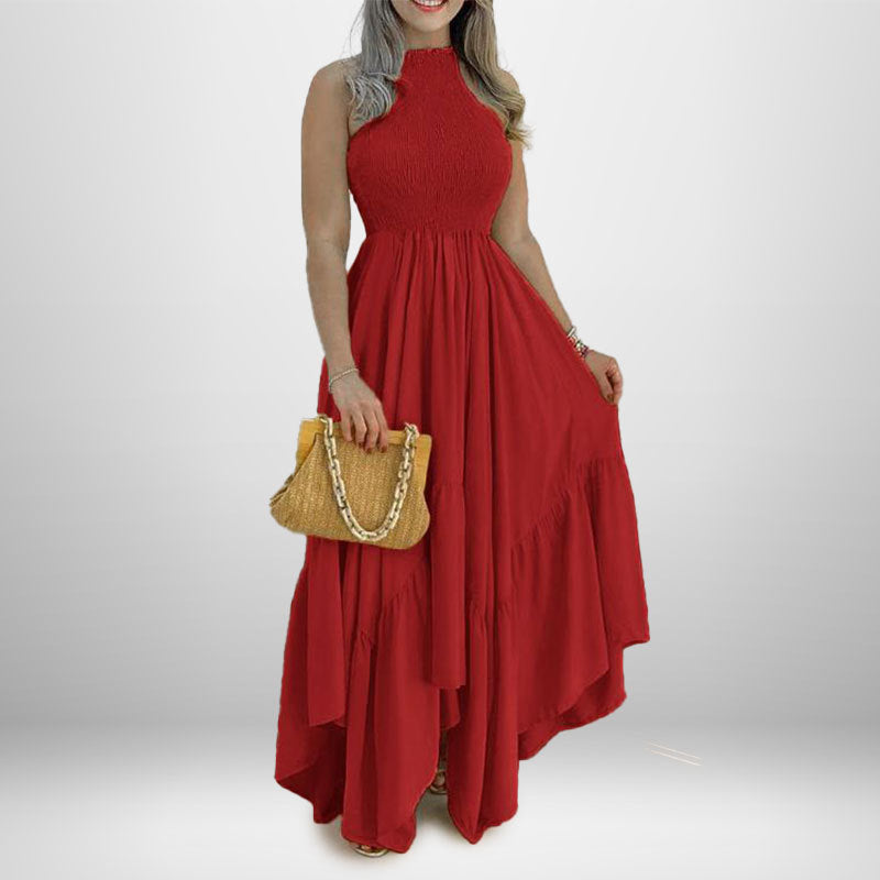 Off Shoulder Tulle Midi Dress - View 6 | Lwiis