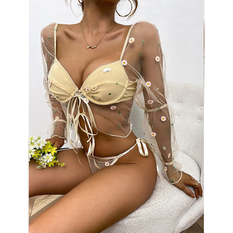 Daisy Lace Cute Set - Sexyzara