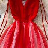 A-line maxi dress with spaghetti straps and gradient color - View 9 | Lwiis