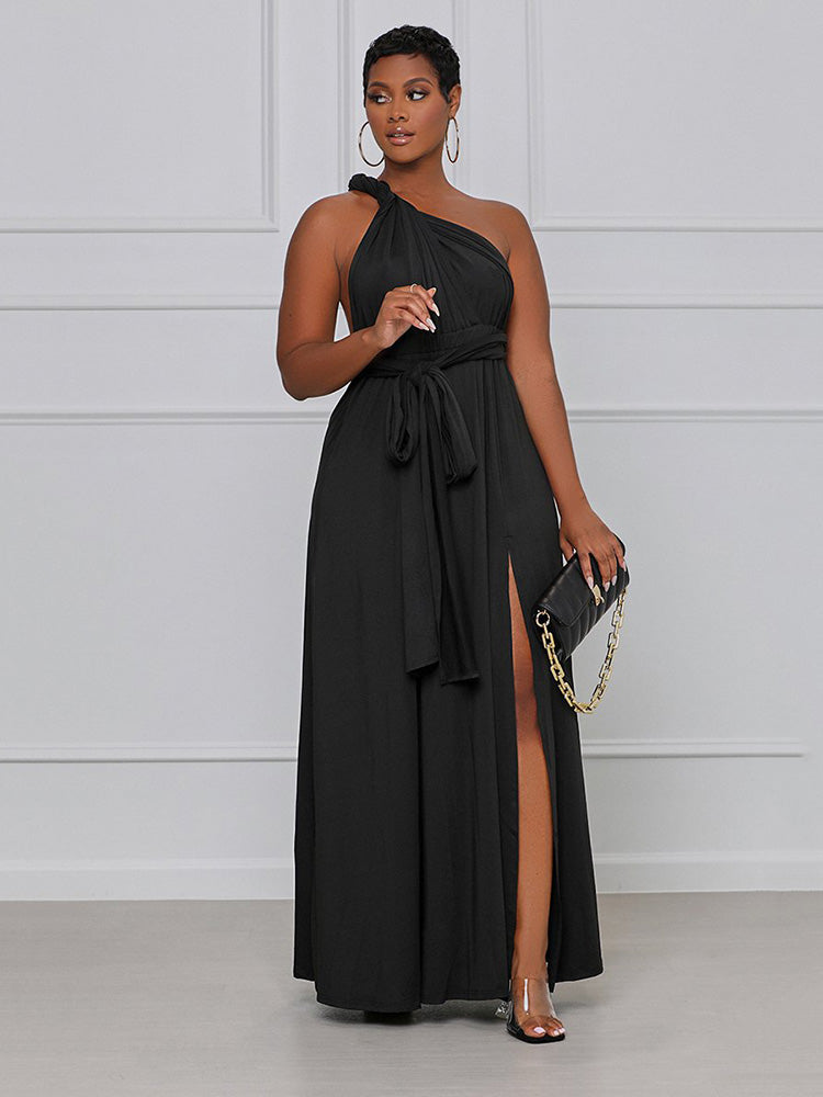 Convertible strap maxi dress - View 9 | Lwiis