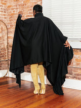 Oversized Batwing Shirt Dress - View 14 | Lwiis