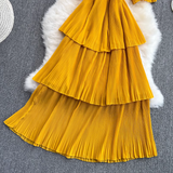 Off-the-shoulder ruffle maxi dress - View 13 | Lwiis