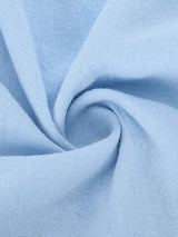 Round neck midi dress with empire waist - View 6 | Lwiis