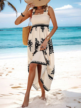 Printed Maxi Dress - View 8 | Lwiis