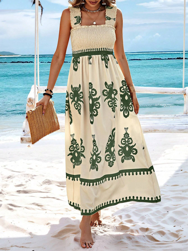 Printed Maxi Dress - View 31 | Lwiis