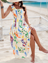Printed Maxi Dress - View 22 | Lwiis