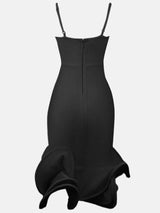 Spaghetti Strap Flare Dress - View 10 | Lwiis