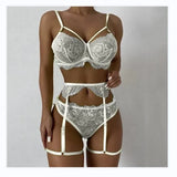 Lace Sexy Strapping Lingerie Set