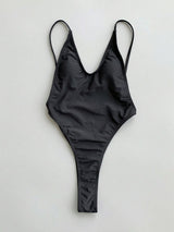 High cut one piece swimsuit - View 6 | Lwiis