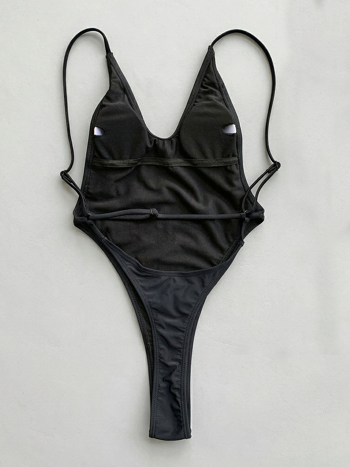 High cut one piece swimsuit - View 7 | Lwiis