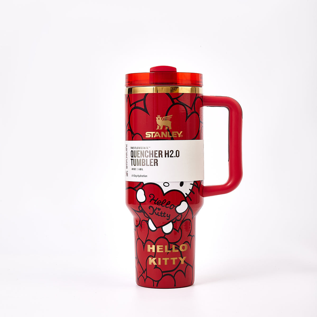 Stanley x Hello Kitty Sweet Hearts Glitter Tumbler - View 16 | Lwiis