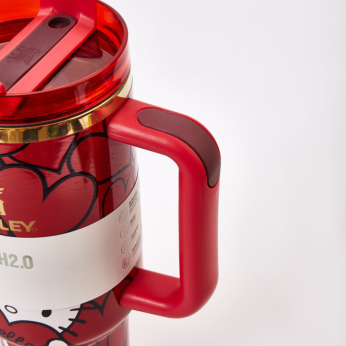 Stanley x Hello Kitty Sweet Hearts Glitter Tumbler - View 14 | Lwiis