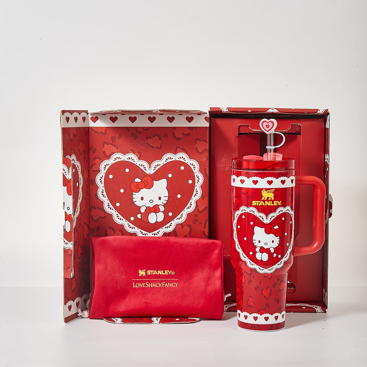 Stanley x Hello Kitty Sweet Hearts Luminous Tumbler - View 19 | Lwiis