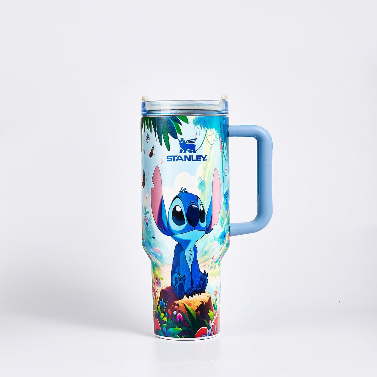 Stanley Stitch tumbler from a different angle
