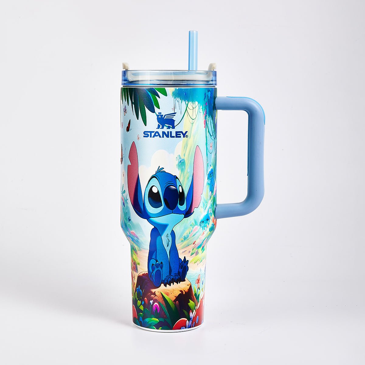 Stanley Stitch tumbler with handle and straw