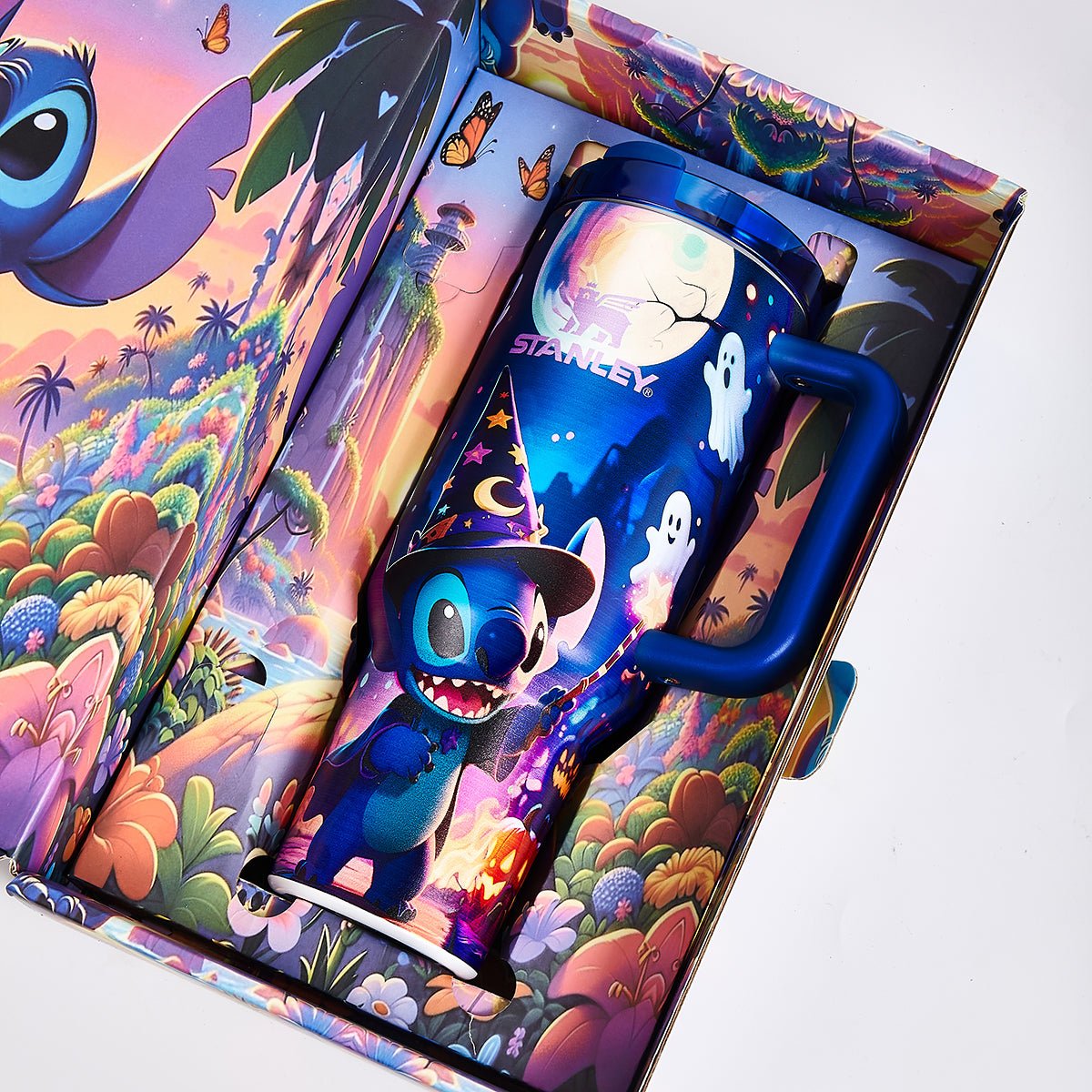 Stanley x Stitch Limited Edition Luminous Tumbler Sapphire - View 7 | Lwiis