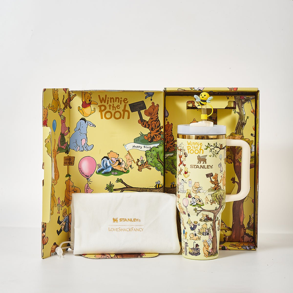 Stanley Winnie the Pooh Classic Adventure Tumbler - View 9 | Lwiis