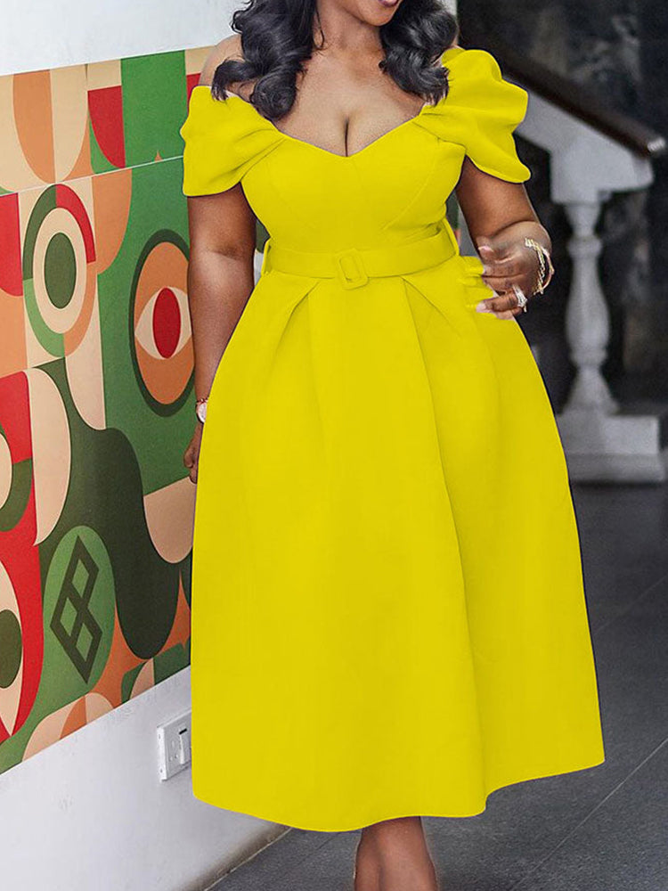 Ankle length A-line dress - View 7 | Lwiis